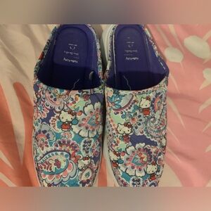 Vera Bradley Hello Kitty Slip On Shoes Womens Size 10